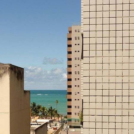 Flat quarto e sala c/ vista mar espetacular Appartamento Maceió Esterno foto