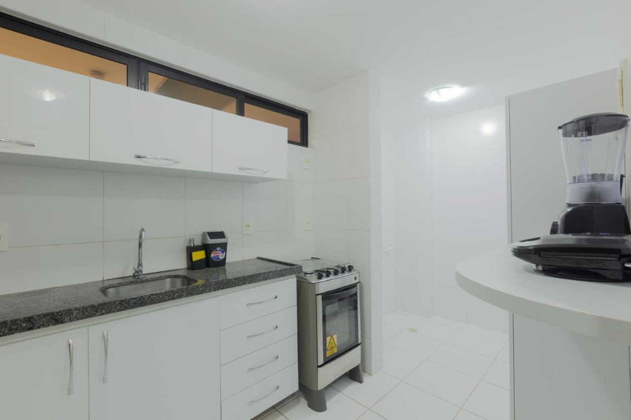 Flat quarto e sala c/ vista mar espetacular Appartamento Maceió Esterno foto